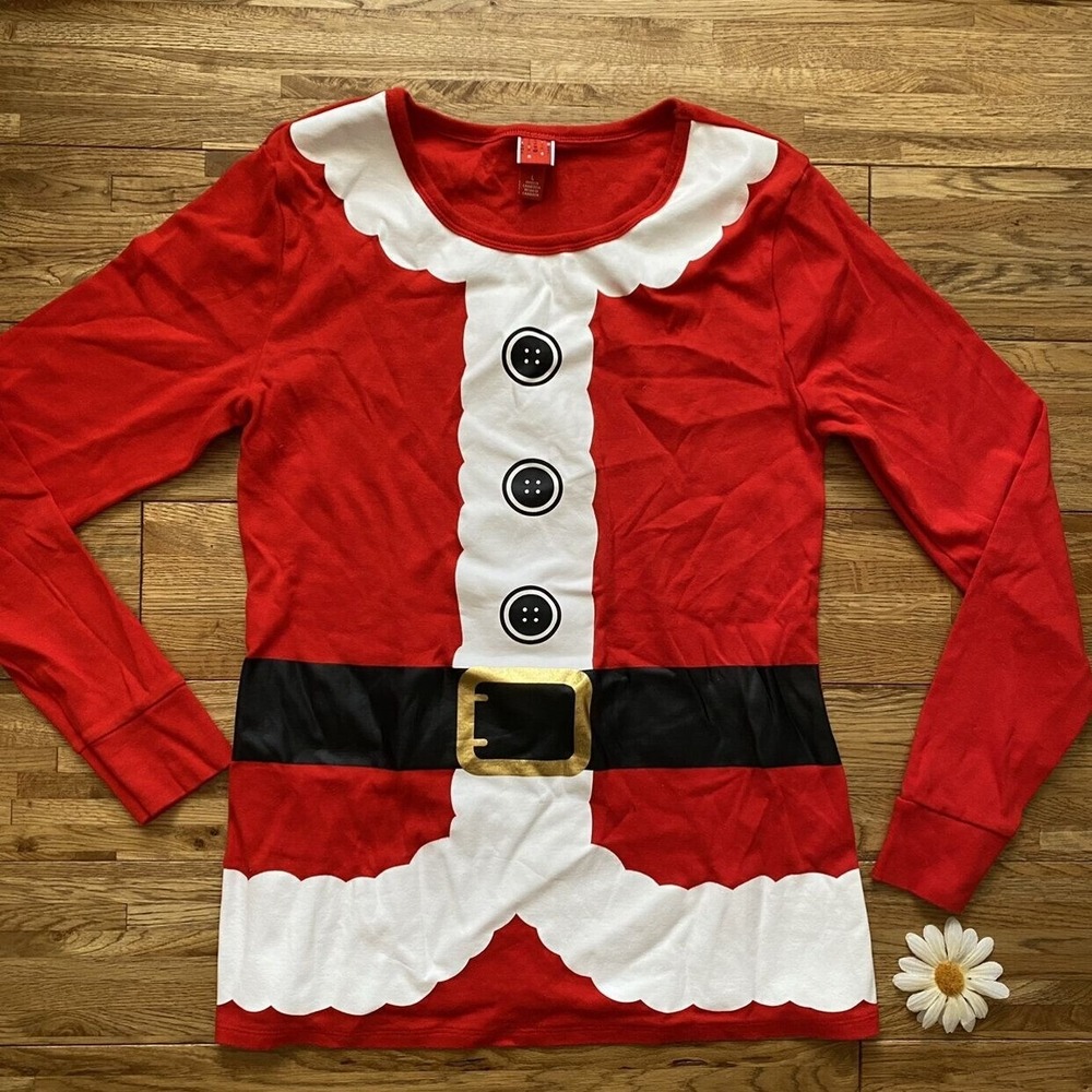 M‎ Fieldcrest for Target Holiday tee-shirt Size L